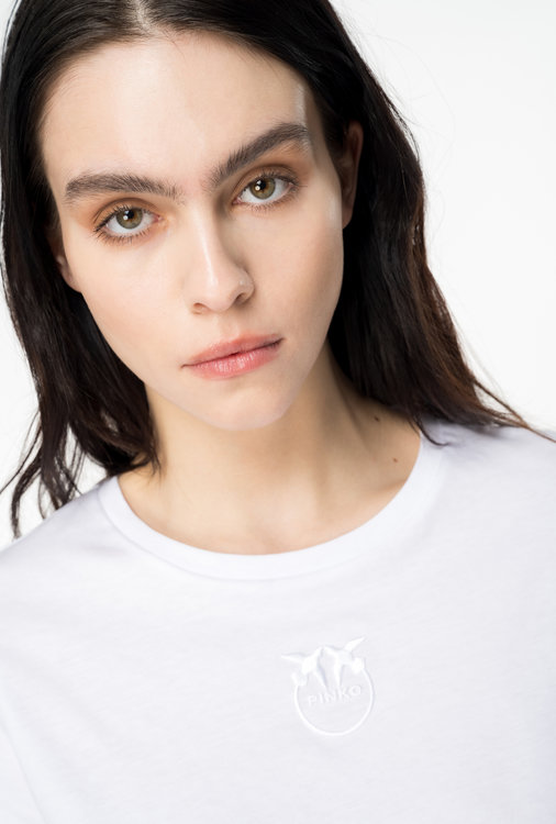 Módní Bussolotto triko, Bílá barva, 2024