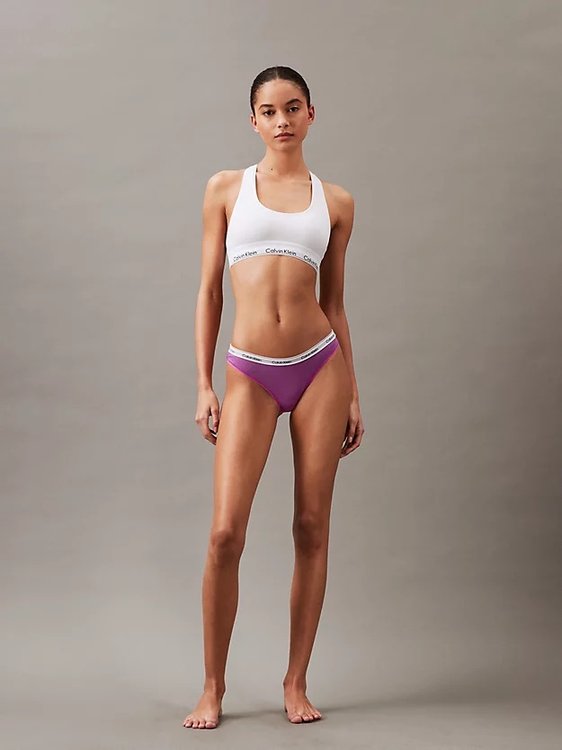 Modern Logo bikiny 5ks – Calvin Klein Underwear, Fialová, Modrá, Oranžová, Růžová, Zelená barva Ženy