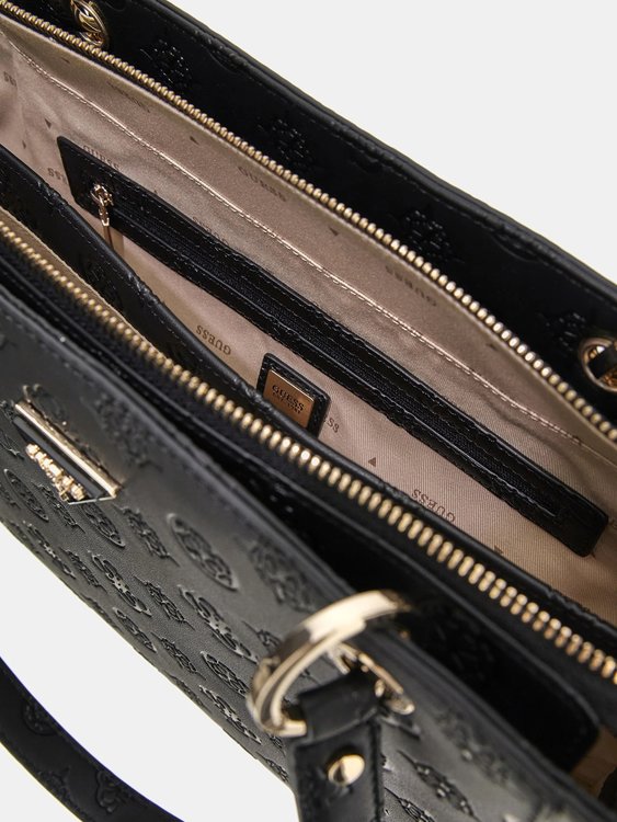 Módní Jena Noel Tote velká kabelka, Černá barva, 2024