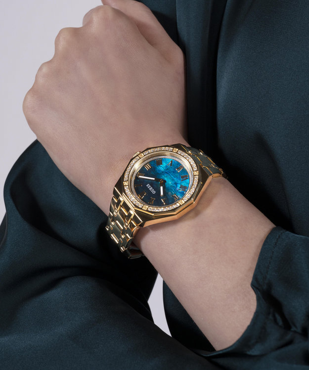 Modrá, Zlatá barva, Desire hodinky