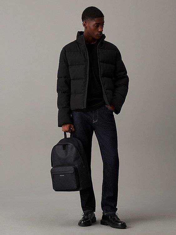 CK Must Round batoh – Calvin Klein Jeans, Černá barva Muži