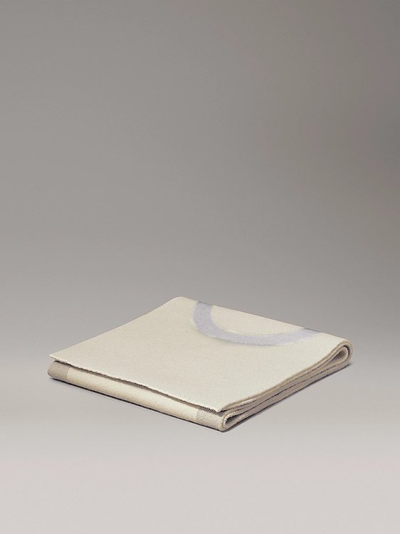 Módní Two-Tone šála, Bílá, Krémová barva, 2024