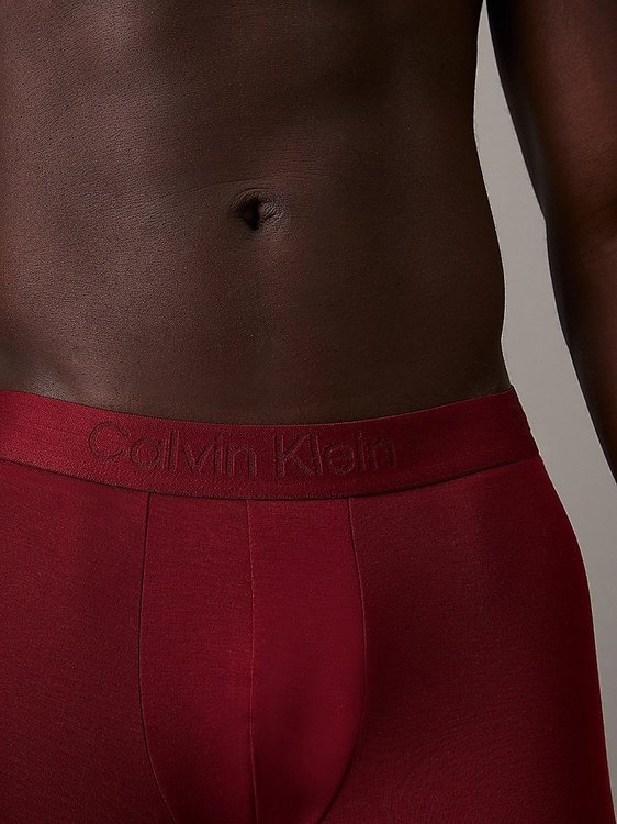 Módní CK Black Ultra Soft boxery, Červená barva, 2024