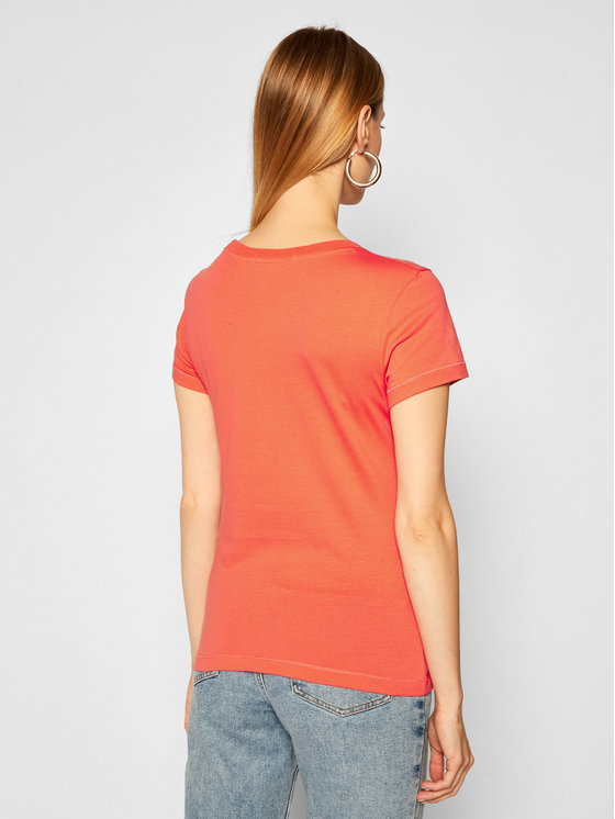 Módní Triko Ck Embroidery, Růžová barva, 2021, 2020