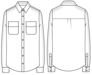 Marciano – Essence košile, Bílá barva 2