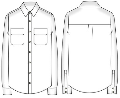 Marciano – Essence košile, Bílá barva 2