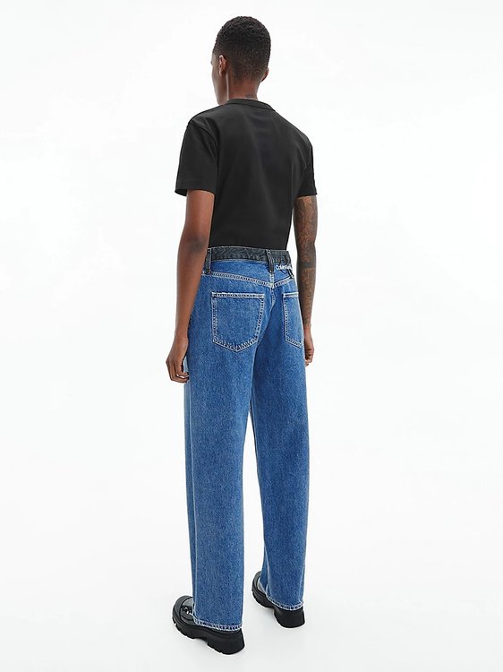 Módní Institutional Box triko, Černá barva, 2023