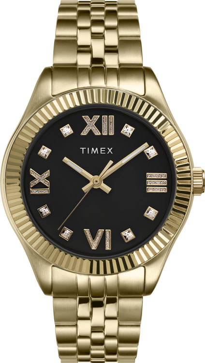 TIMEX – TW2V45700UK-Gold-Tone HODINKY