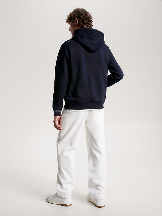 Módní Monotype Collegiate mikina, Navy barva, 2023