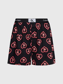 1996 Wovens pyžamové šortky Černá barva Ženy