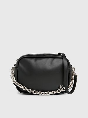 Calvin Klein Jeans – Micro Mono Chain crossbody, Černá barva