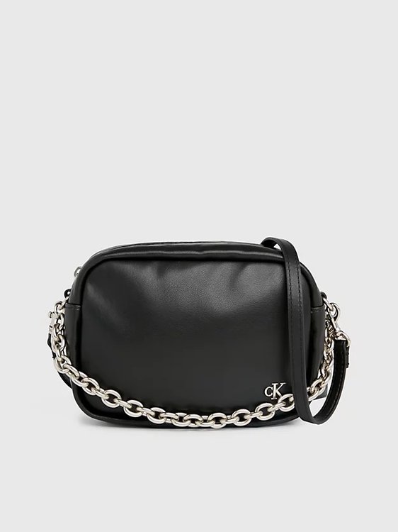 Calvin Klein Jeans – Micro Mono Chain crossbody, Černá barva