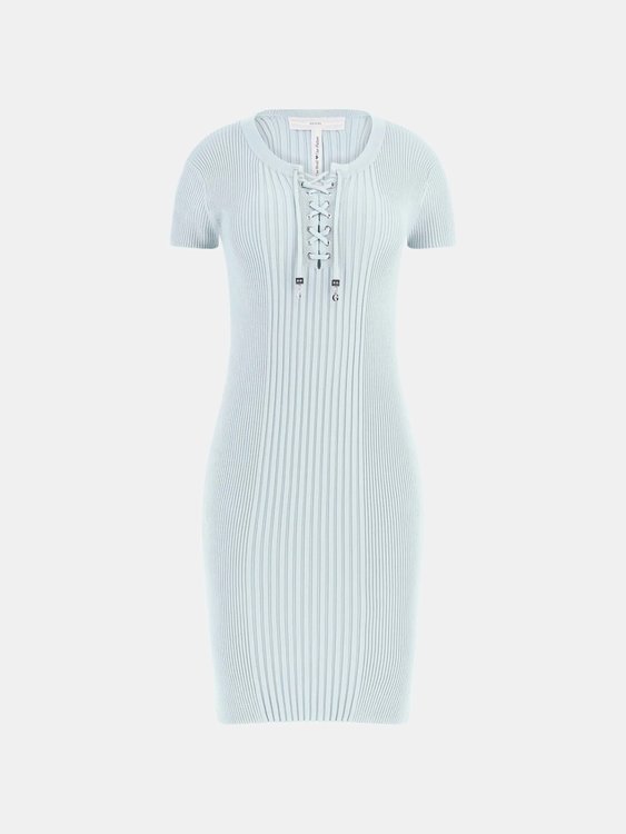 Modrá barva, Selene Lace-Up šaty