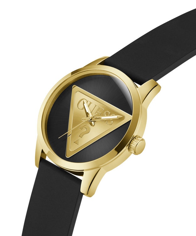 Badge hodinky Černá, Zlatá barva Muži