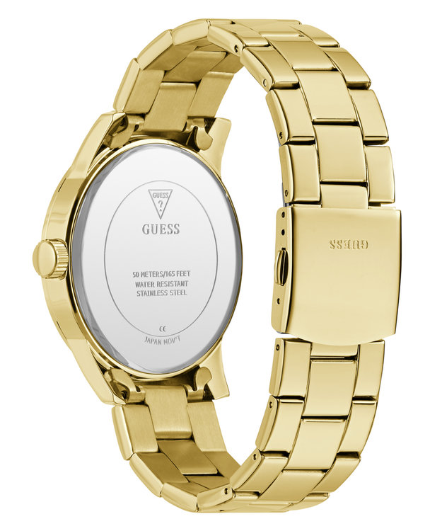 Módní Badge hodinky, Zlatá barva, 2025