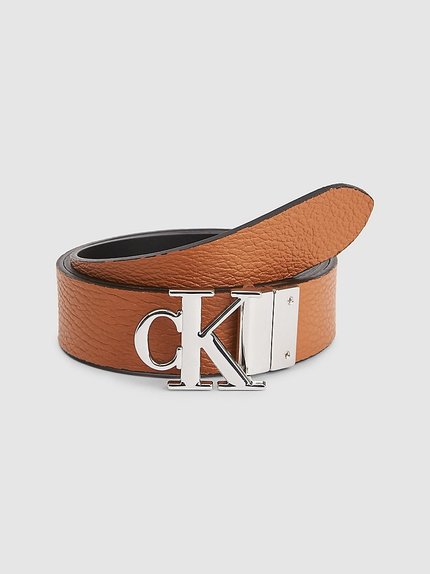 Logo Pásek – Calvin Klein Jeans, Černá, Hnědá barva Ženy, Ženy