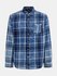 Luxusní Macro Check košile, Modrá barva, M, L, XL