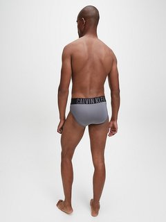 Módní Slipy Power Intense, Černá, Šedá barva, BASIC