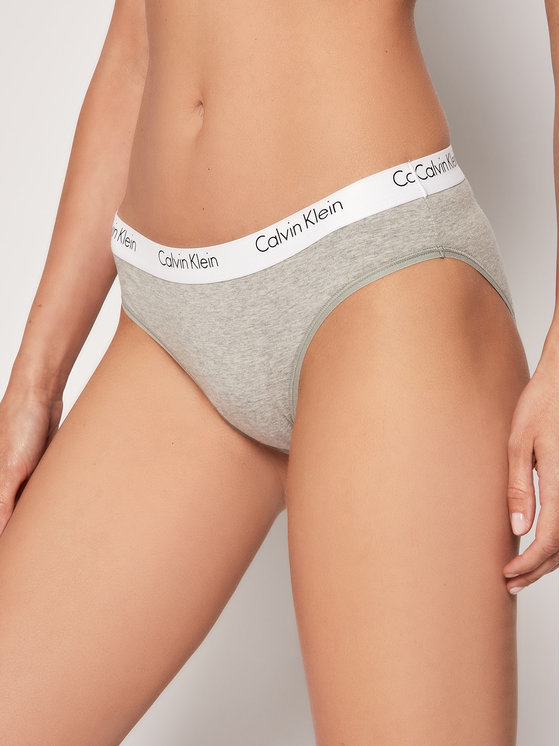 Módní Bikiny 2ks, Šedá barva, BASIC                                   