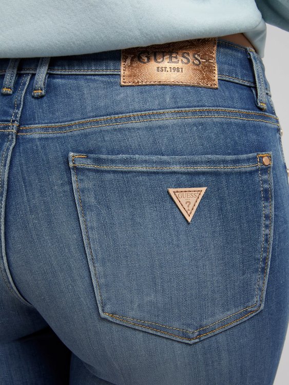 Luxusní Annette skinny fit džíny, Modrá barva, 24, 25, 26, 27, 28, 29, 30, 31