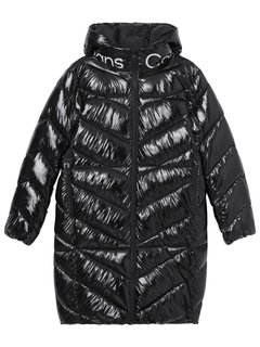 Luxusní Diagonal bunda, Černá barva, XS, S, M, L