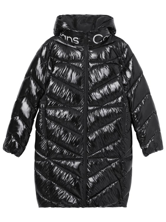 Luxusní Diagonal bunda, Černá barva, XS, S, M, L