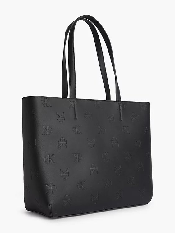 Sleek Shopper kabelka – Calvin Klein Jeans, Černá barva Ženy