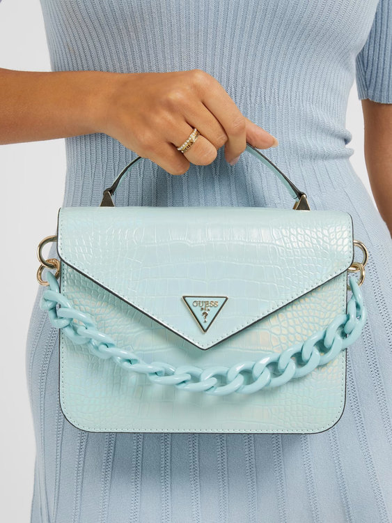 Luxusní Retour kabelka, Modrá barva, T/U