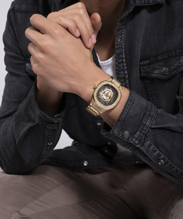 Černá, Zlatá barva, Kingdom hodinky