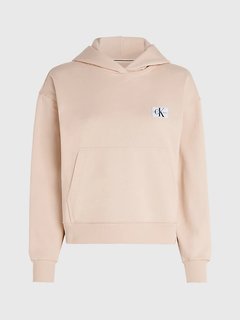 Woven Label mikina Béžová barva Ženy