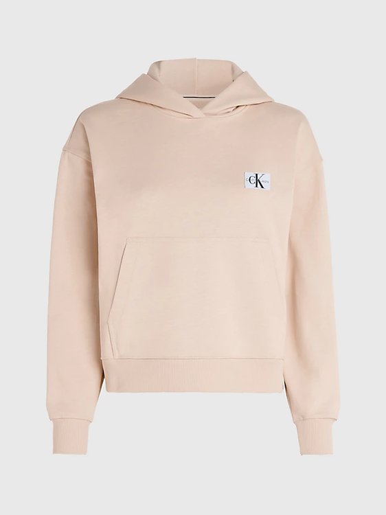 Woven Label mikina Béžová barva Ženy