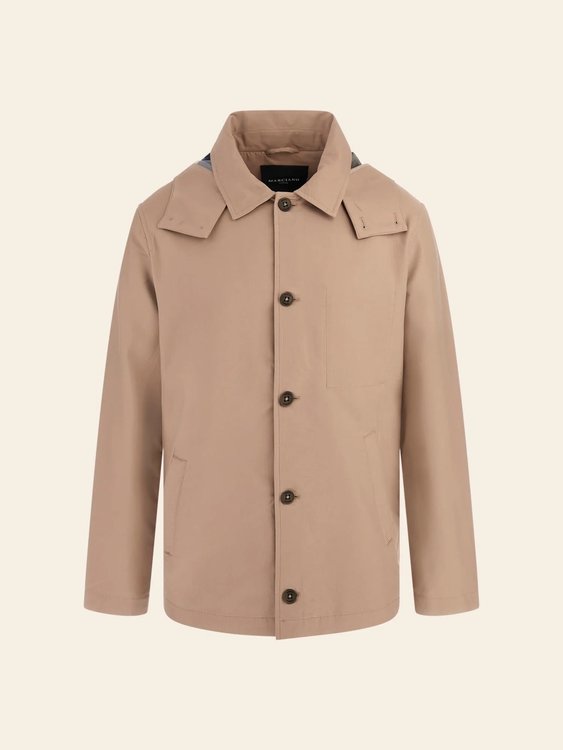 Utility bunda Béžová barva Muži