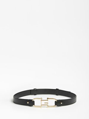 G Logo pásek – GUESS, Černá barva Ženy