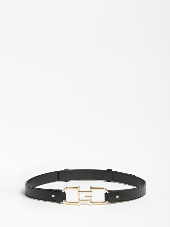 G Logo pásek – GUESS, Černá barva Ženy