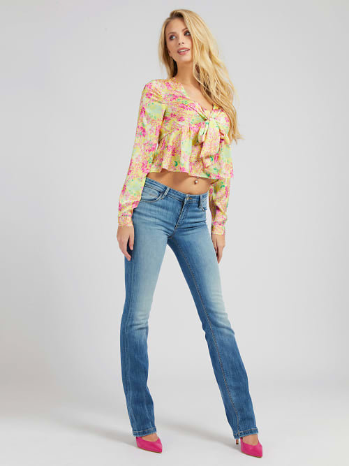 Top – Guess, Multi, Žlutá barva Ženy