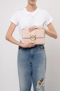 Módní Love classic kabelka, Růžová barva, 2021 1