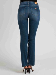 Rovné slim fit džíny – Guess, Modrá barva Ženy 1