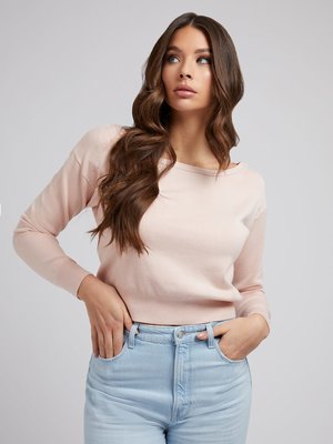 Guess – Tiana svetr, Růžová barva 1