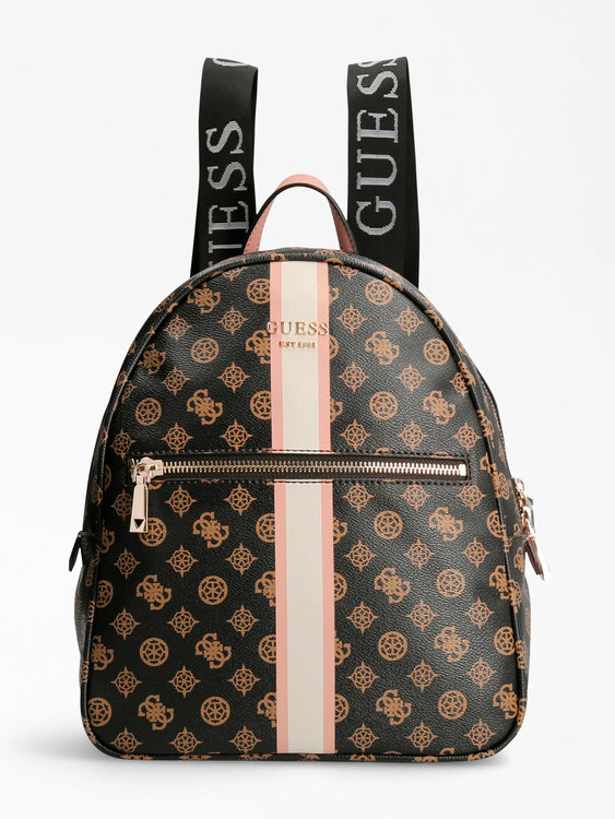 Guess – Vikky 4G batoh, Hnědá barva