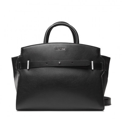 Calvin Klein Jeans – Code tote kabelka, Černá barva