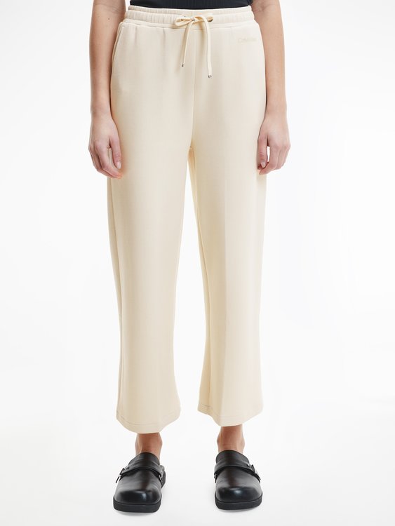 Luxusní Micro logo tepláky, Bílá barva, XS, S, M, L 1