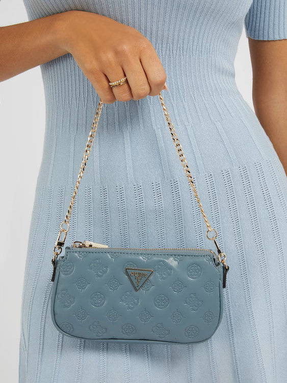 Luxusní La Femme crossbody, Modrá barva, T/U