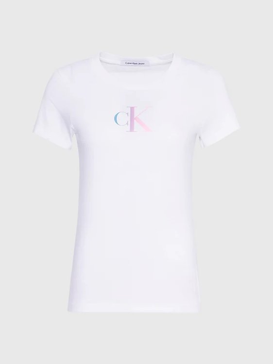 Gradient triko Bílá barva Ženy