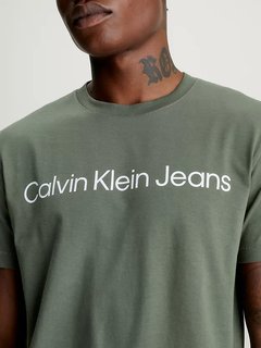 Luxusní Institutional Logo triko, Zelená barva, XS, M, L, XL