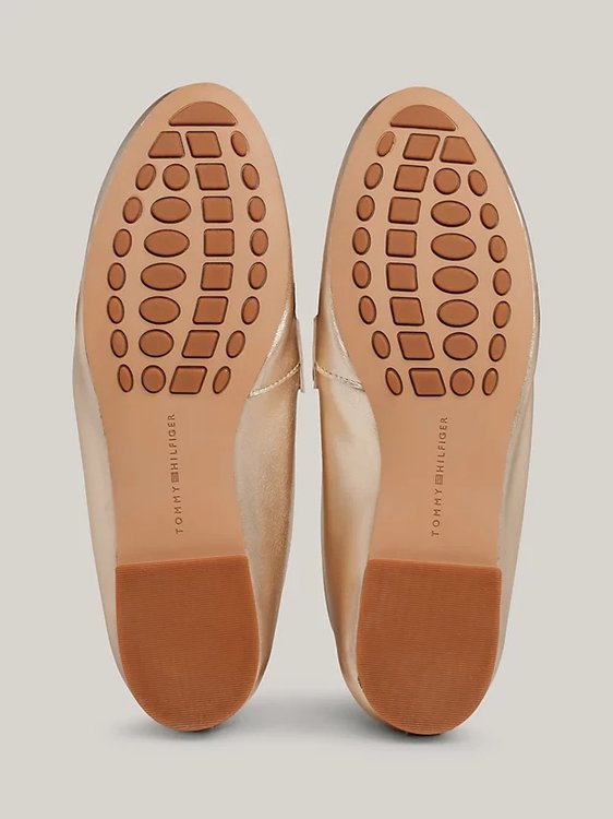 TH Leather mokasíny Zlatá barva Ženy