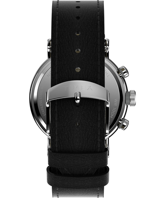 Waterbury hodinky – TIMEX, Černá, Stříbrná barva Muži