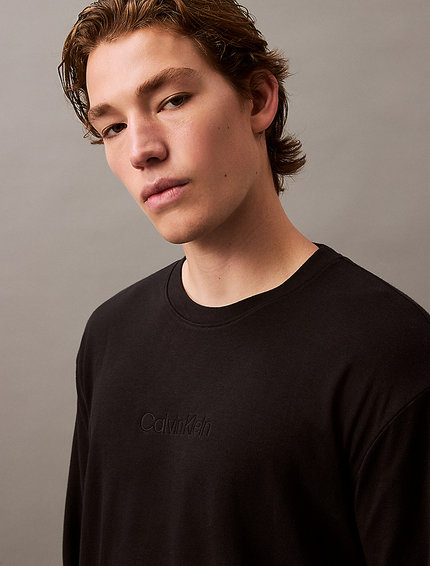 Módní Modern Terry mikina, Černá barva, 2024