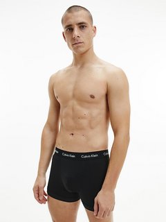 Černá, Khaki, Modrá barva, Boxerky 3ks