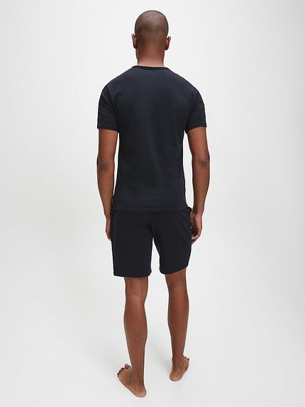 Módní Triko Modern Cotton, Černá barva, BASIC