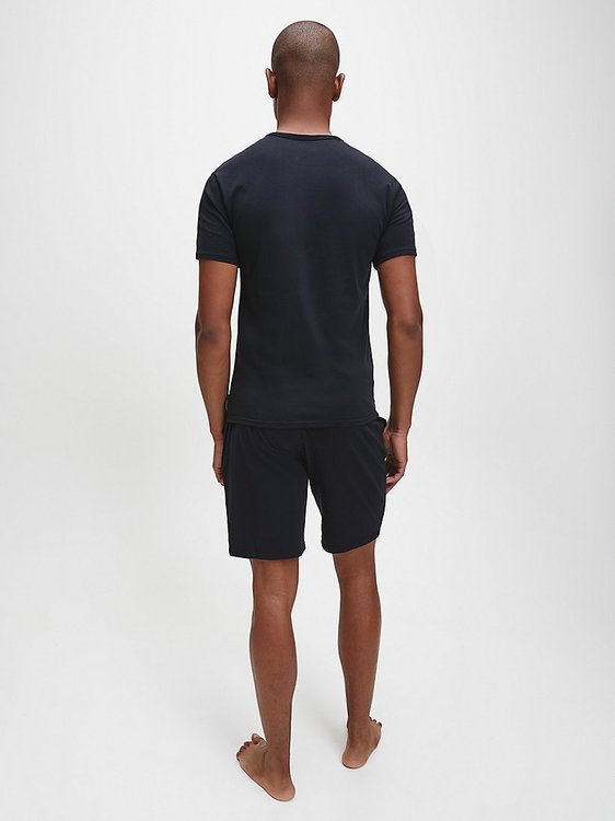 Módní Triko Modern Cotton, Černá barva, BASIC